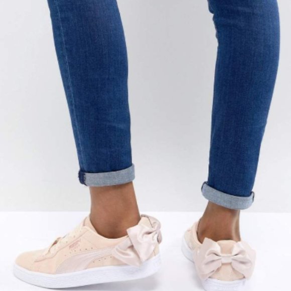 puma suede bow valentine puma suede bow valentine